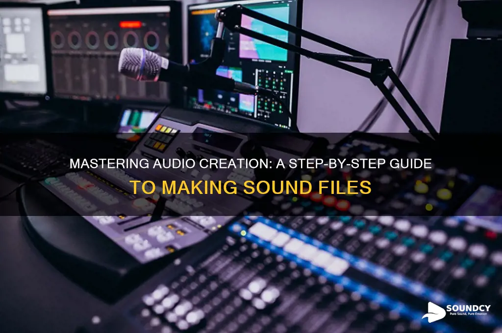 how to make sound file