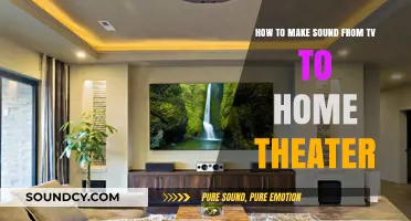 Connect TV to Home Theater: Easy Sound Setup Guide