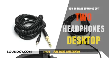 Split Audio: Connect Two Headphones to Your Desktop Easily