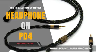 Mastering Audio Output: How to Route Sound Through Headphones on PD4