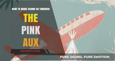 Fixing Pink Aux Issues: How to Make Sound Go Through