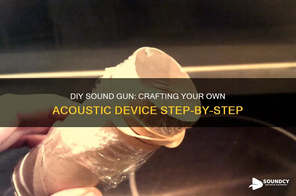 how to make sound gun