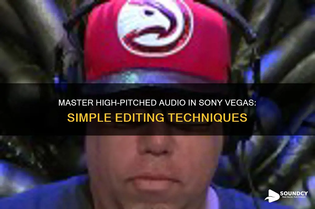 how to make sound high pitch in sony vegas
