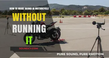 Creative Ways to Produce Motorcycle Sounds Without Starting the Engine