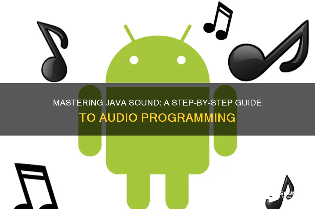how to make sound java