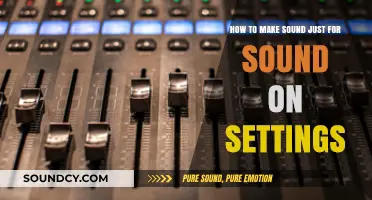 Mastering Sound Settings: A Simple Guide to Customizing Audio Output