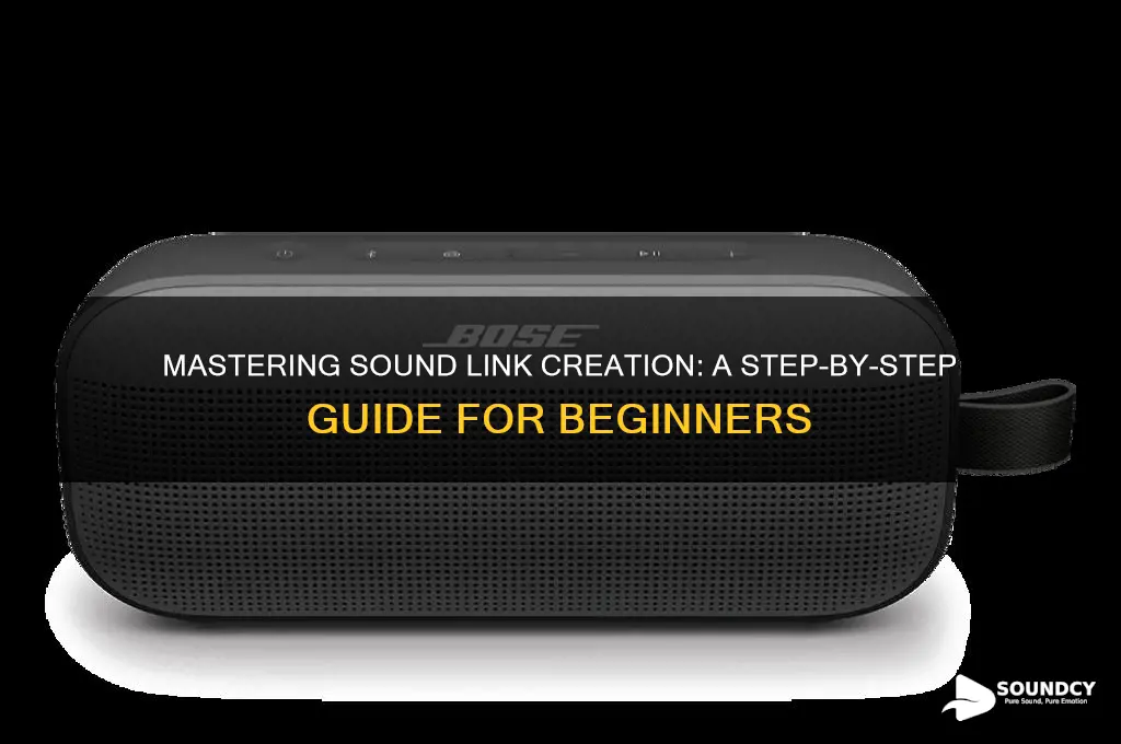 how to make sound link