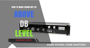 Mastering Audio Control: Keep Sound Below Desired dB Levels