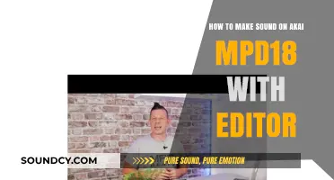 Mastering Sound Creation on Akai MPD18 Using the Editor Tool