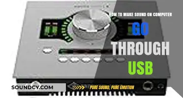 How to Route Computer Audio Through USB: A Step-by-Step Guide