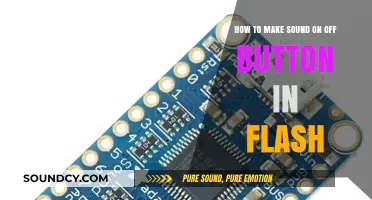 Creating a Sound On/Off Button in Flash: A Step-by-Step Guide