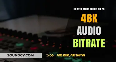Mastering 48k Audio Bitrate: How to Make Sound on PC