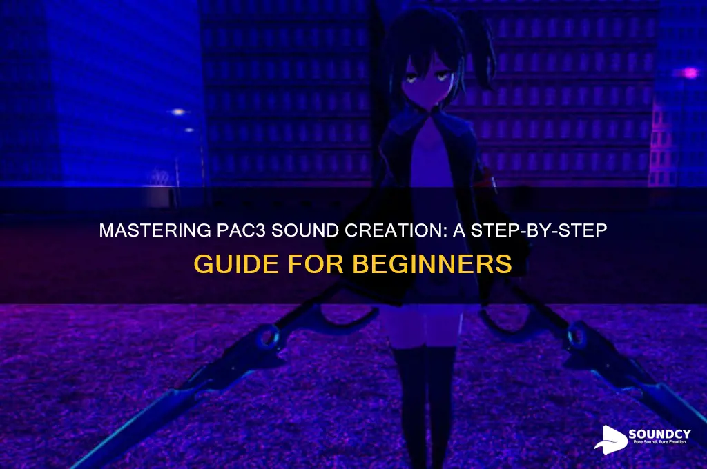 how to make sound pac3
