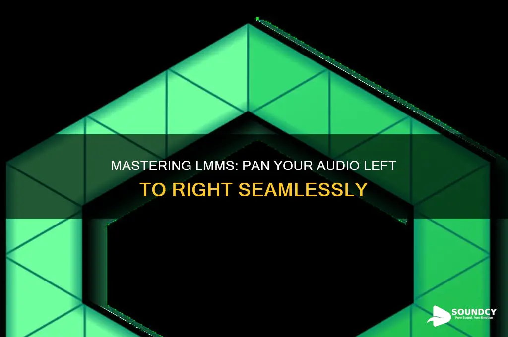 how to make sound pan left to right lmms