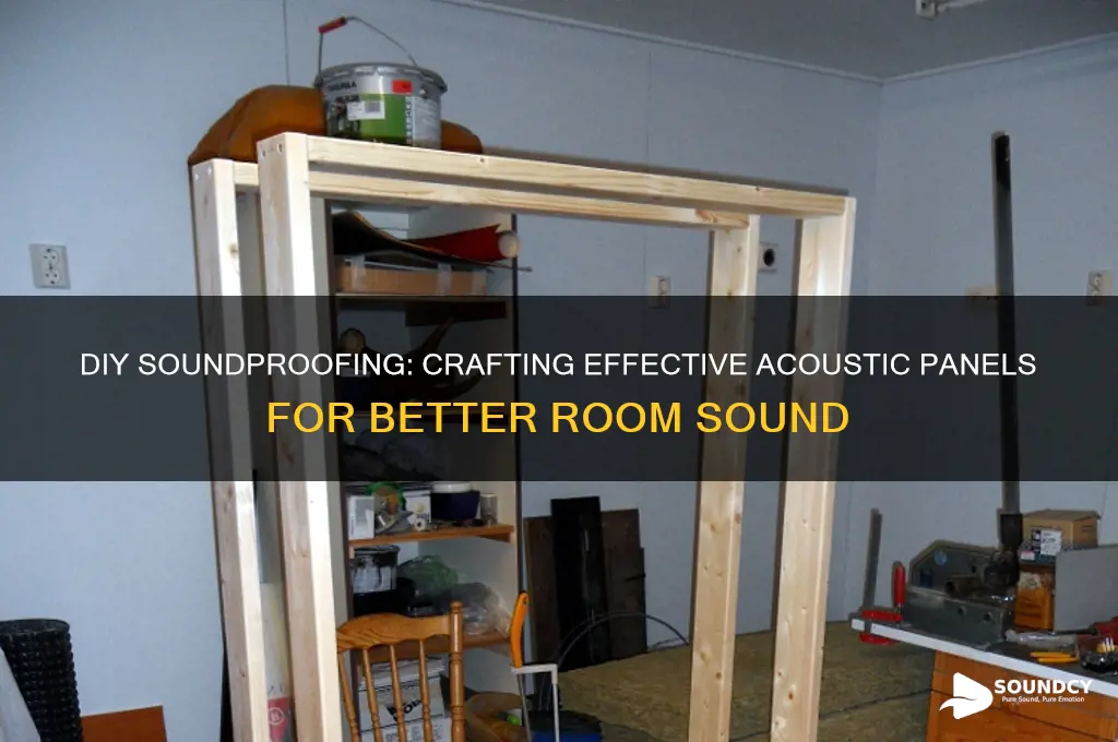 how to make sound panels