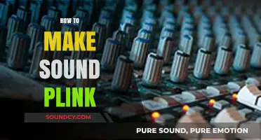 Mastering Sound Plink: Techniques and Tools for Perfect Audio Effects