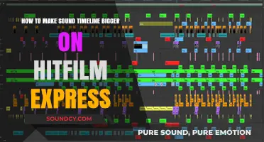 Amplify Your HitFilm Express Timeline: Enlarge Sound Waves Effortlessly
