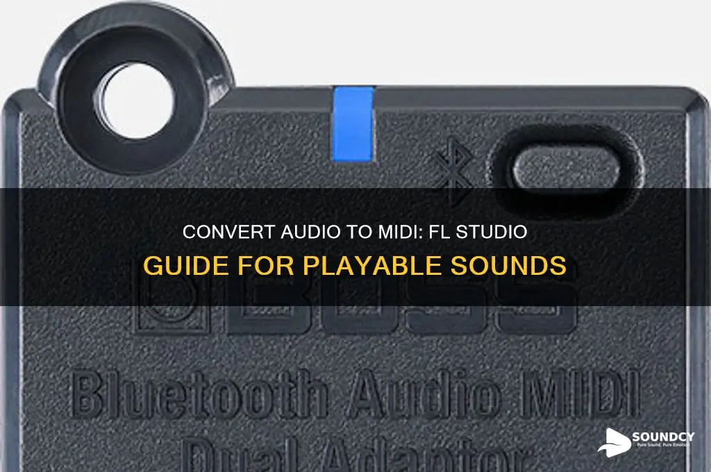how to make sounds into midi playable fl studio