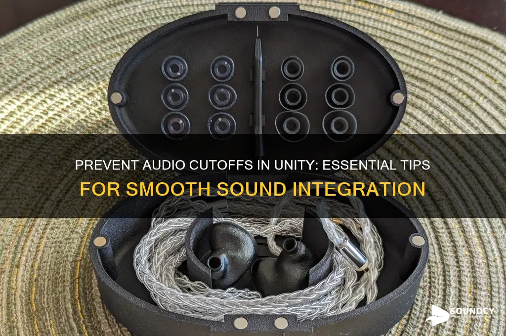 how to make sounds not cut off in unity