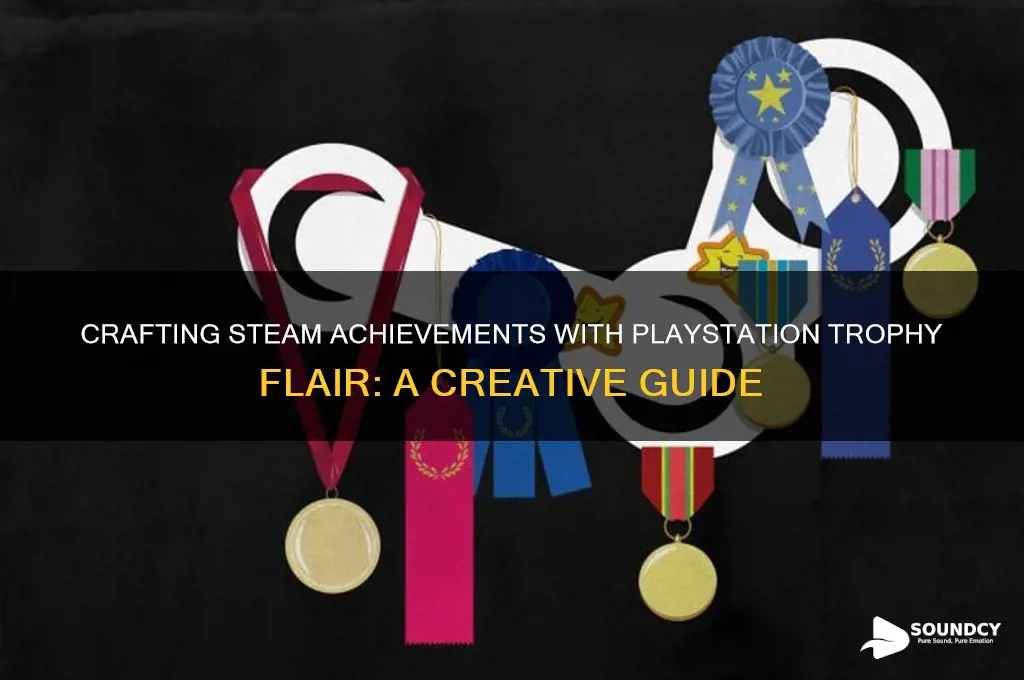 how to make steam achievements sound like ps trophies
