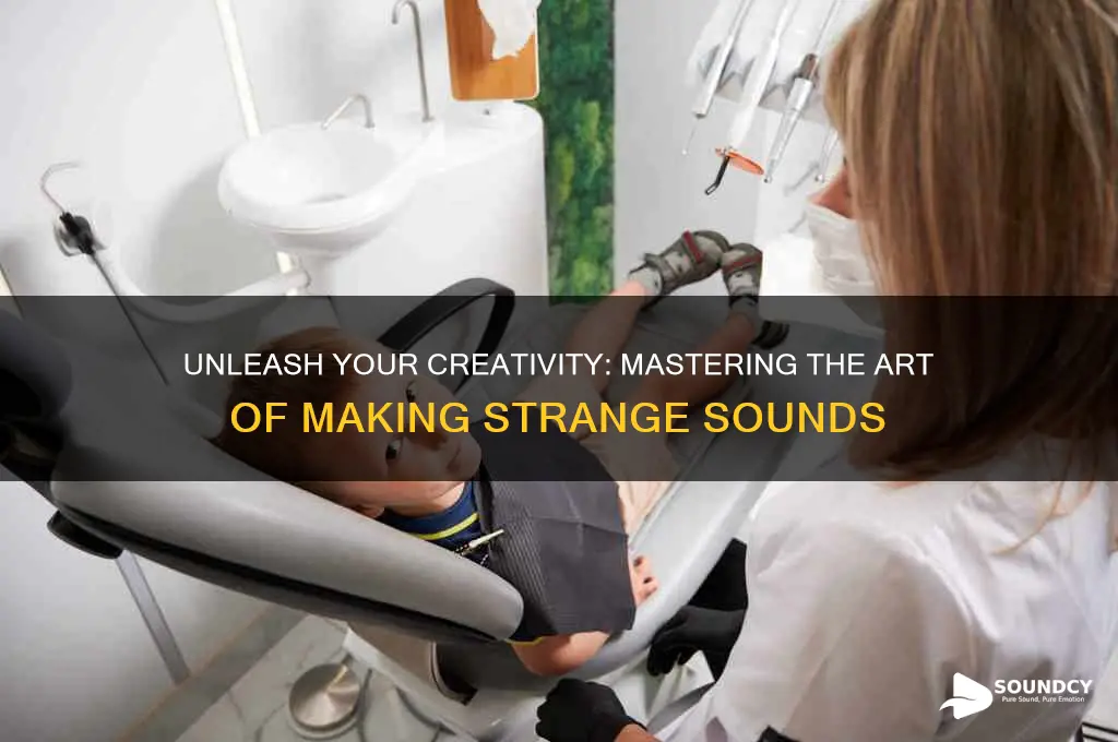 how to make strange sounds