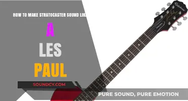 Transform Your Stratocaster's Tone: Achieving Les Paul's Signature Sound
