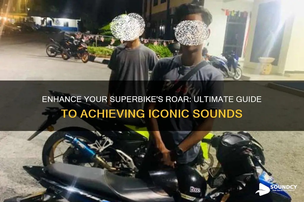 how to make superbike sound