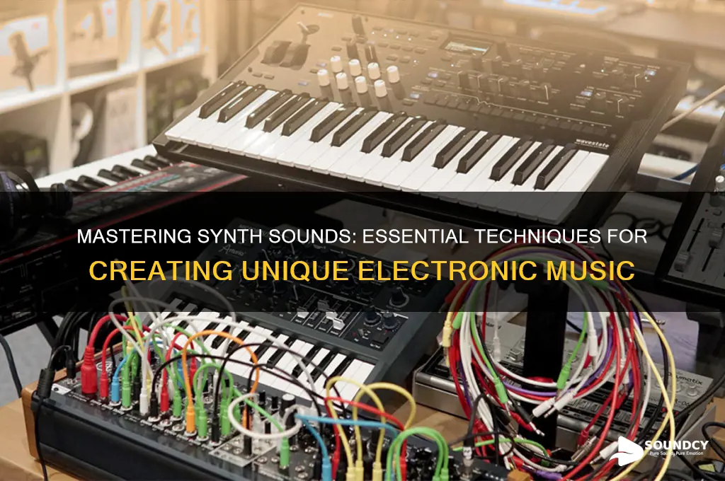 how to make synth sounds