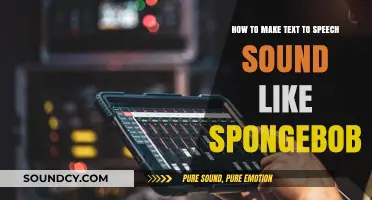 Mastering Spongebob's Voice: A Guide to Text-to-Speech Customization