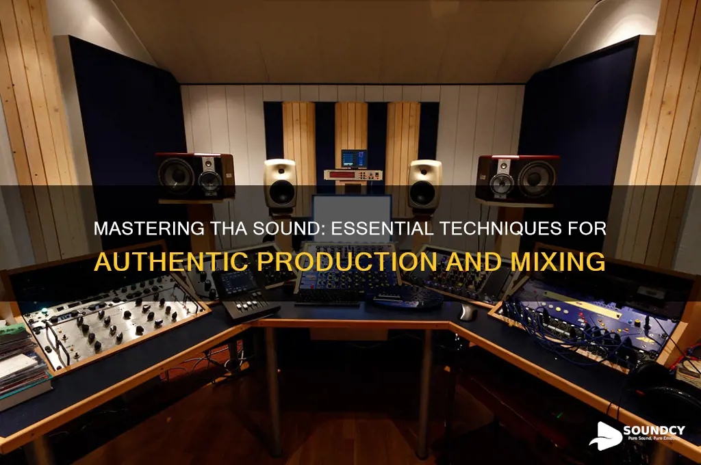 how to make tha sound