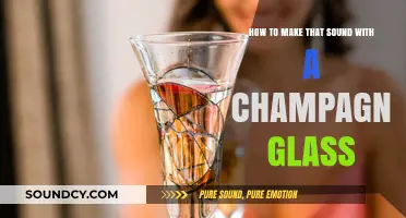 Master the Art of Creating Musical Tones with Champagne Glasses