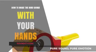 Master the Art of Creating Bird Sounds Using Your Hands