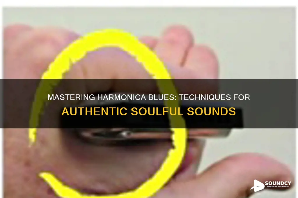 how to make the blues sound on a harmonica