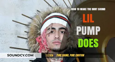 Mastering Lil Pump's Signature 'Brrt' Sound: A Step-by-Step Guide
