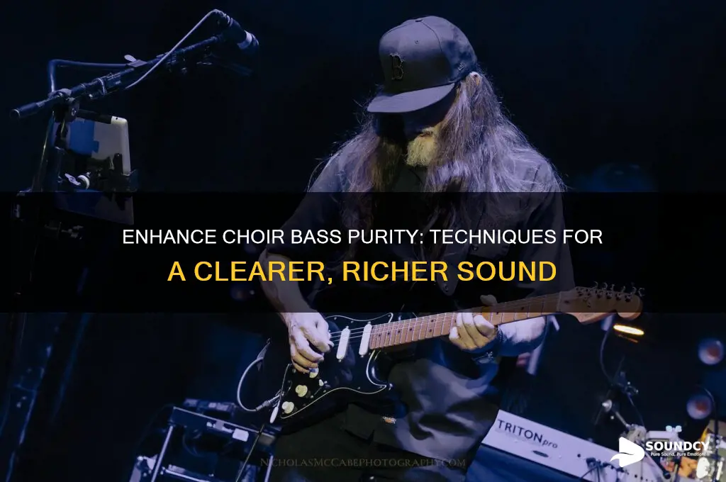 how to make the choir bass section sound purer