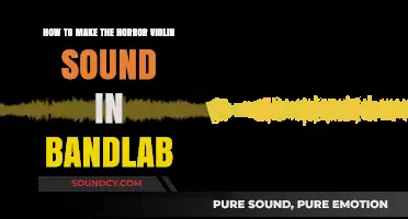 Mastering the Chilling Horror Violin Effect in BandLab: A Step-by-Step Guide