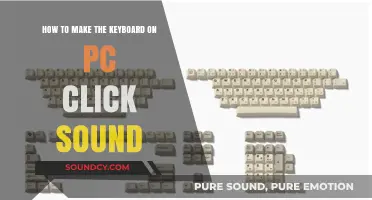 Enhance Your Typing Experience: Enable Click Sounds on Your PC Keyboard