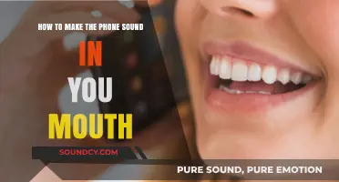 Master the Art of Speaking Clearly with Phone in Mouth