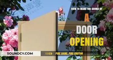 Mastering the Art of Creating Realistic Door Opening Sounds