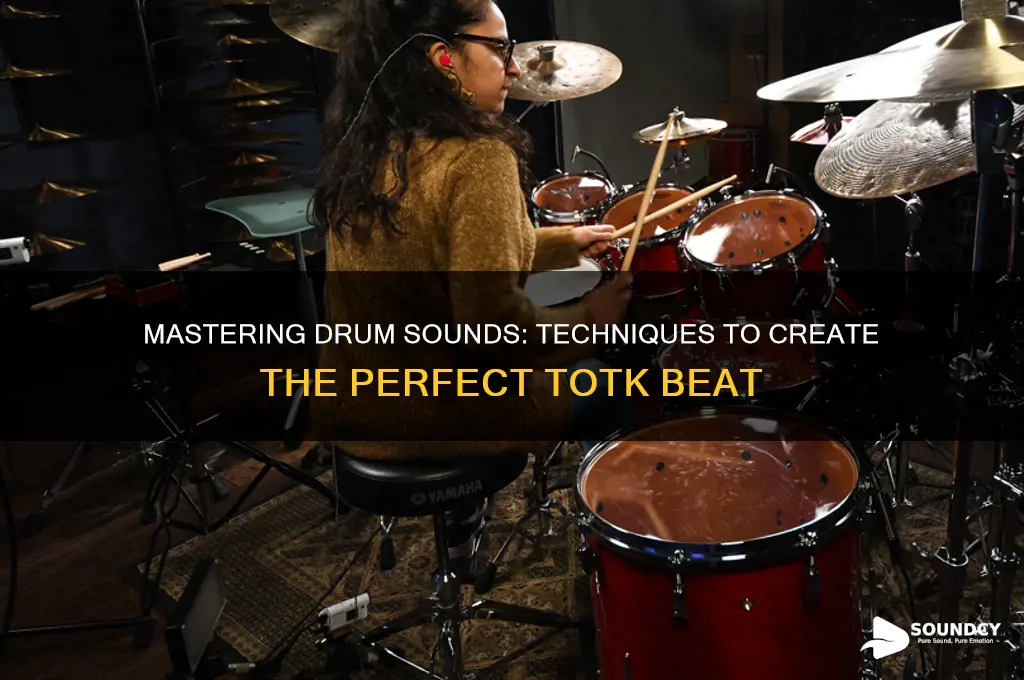 how to make the sound of a drum totk