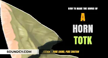 Mastering the Art of Crafting a Horn Sound in Totk