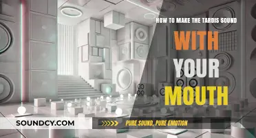 Master the TARDIS Sound: A Vocal Guide to Time Lord Effects