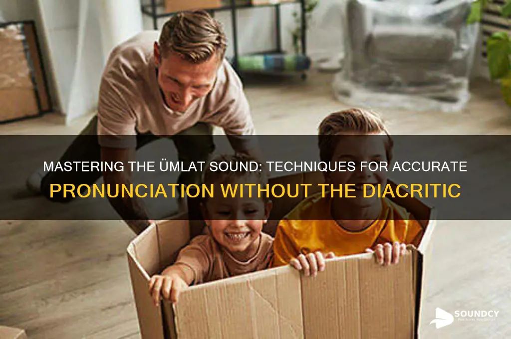 how to make the umlat sound without the umlat