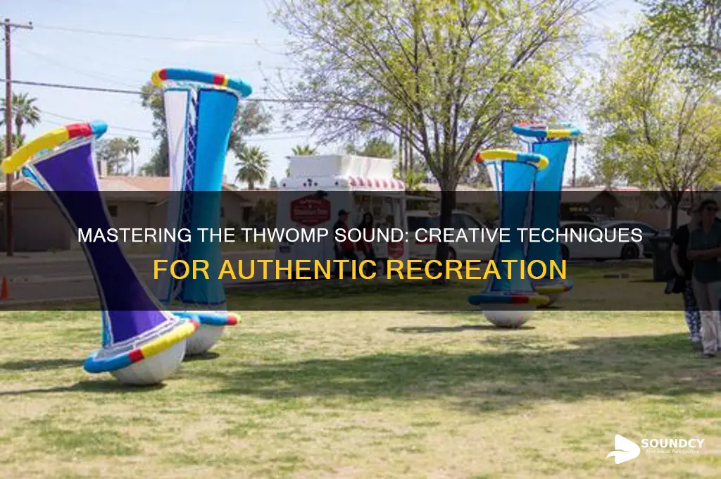 how to make thwomp sound