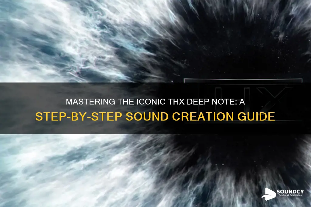 how to make thx sound