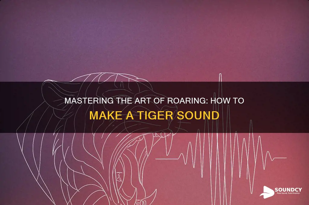 how to make tiger sound