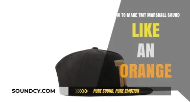 Transform Your TMT Marshall Amp to Mimic Orange's Signature Tone