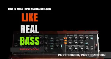 Crafting Authentic Bass Tones with Triple Oscillator Synthesis Techniques