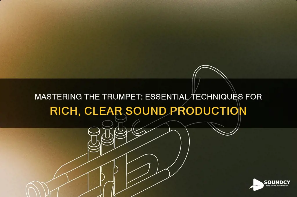 how to make trumpet sound