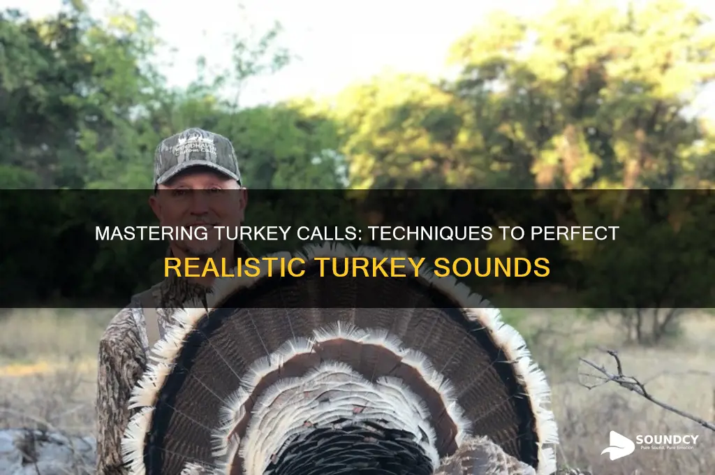 how to make turkey sound
